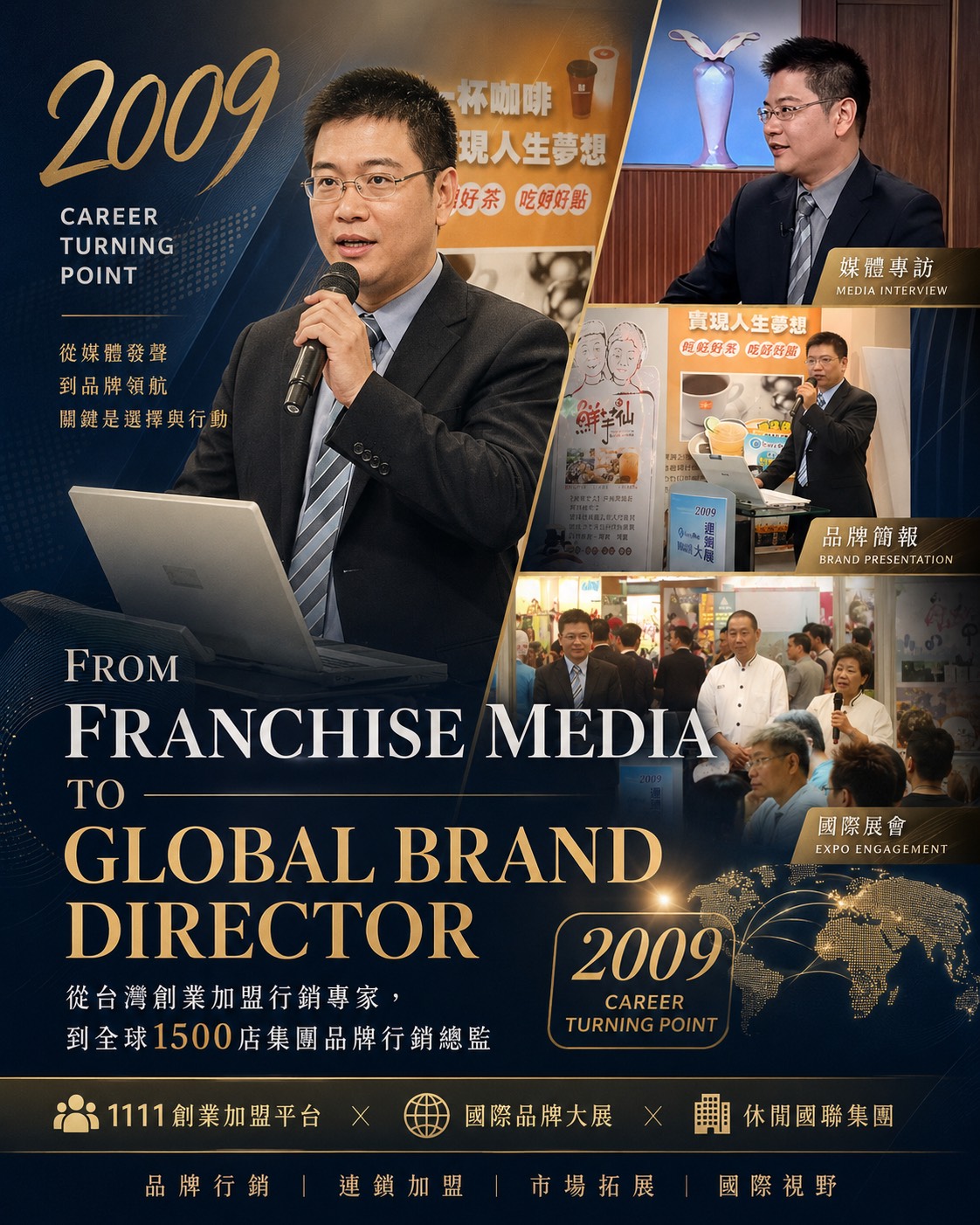 2009 年品牌職涯轉折